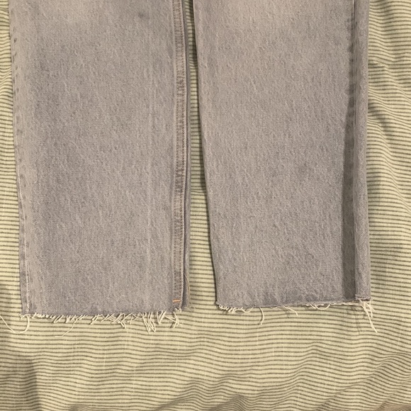 Washed out grey Zara hi-rise ankle length - Picture 2 of 6
